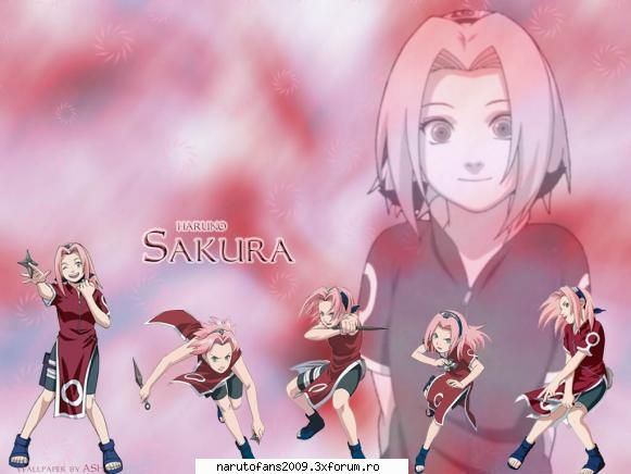 place sakura? sakura este personajul meu preferat din anime.ul naruto   inceput este cam timida