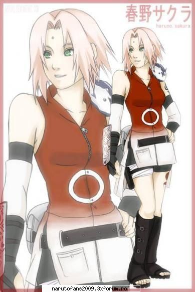 Sakura - Fata frumushik - poze naruto