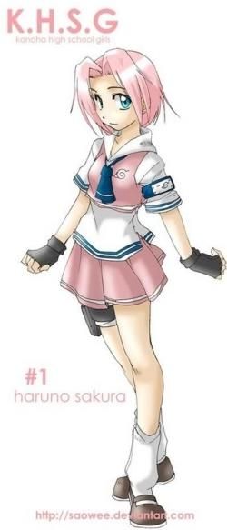 dc va place sakura? - De ce i-mi place de ea? Poate pentru ca este - sakura haruno